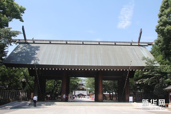 靖國(guó)神社大門。