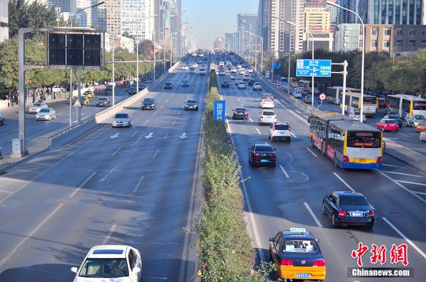 機(jī)動(dòng)車(chē)單雙號(hào)限行-北京早高峰未現(xiàn)擁堵3