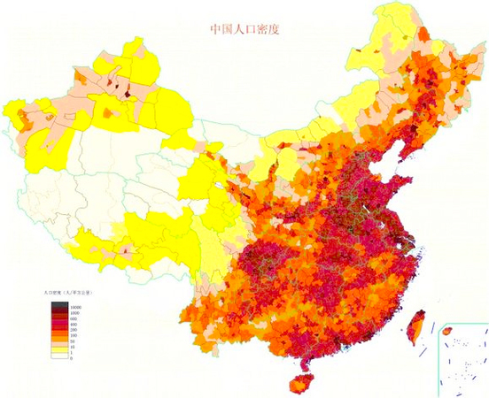 中國大陸總?cè)丝谶_13.6億人-男性比女性多3376萬2