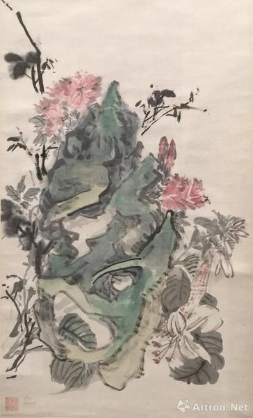 黃賓虹花鳥作品中清氣與古厚并存