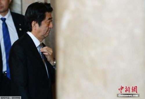 資料圖：日本首相安倍晉三。