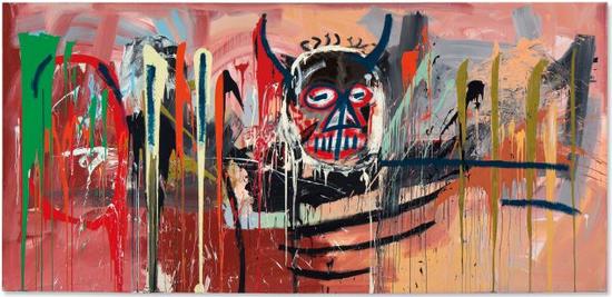 讓-米歇爾·巴斯奎特（Jean-Michel Basquiat），《Untitled》，1982 圖片：Courtesy Christie`s