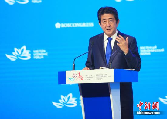 資料圖：日本首相安倍晉三。 <a target='_blank' href='http://www.chinanews.com/'>中新社</a>記者 王修君 攝