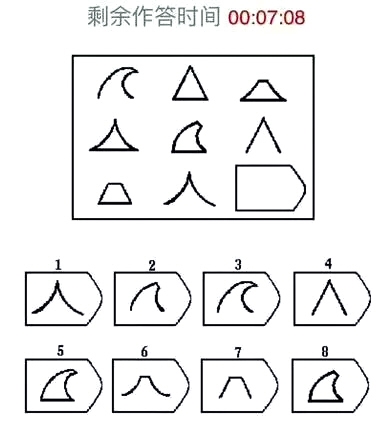 陽浦小學(xué)問卷題目，家長要限時從中選出正確選項(xiàng)。受訪者供圖