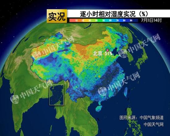 京津冀等提前體驗(yàn)三伏天4日起氣溫略降