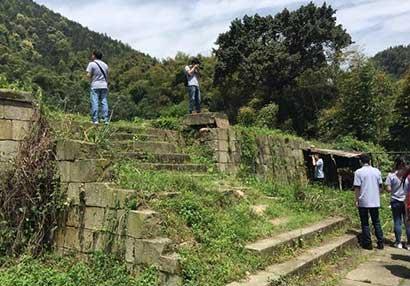 2017年“川渝古道”公眾考古活動在慈云寺（圖片來源：重慶市文遺院）