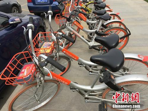 資料圖：大街上的共享單車。<a target='_blank' href='http://www.chinanews.com/' >中新網(wǎng)</a> 吳濤 攝