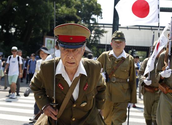 日軍遺屬老齡化嚴(yán)重 謀求培養(yǎng)年輕人參拜靖國神社