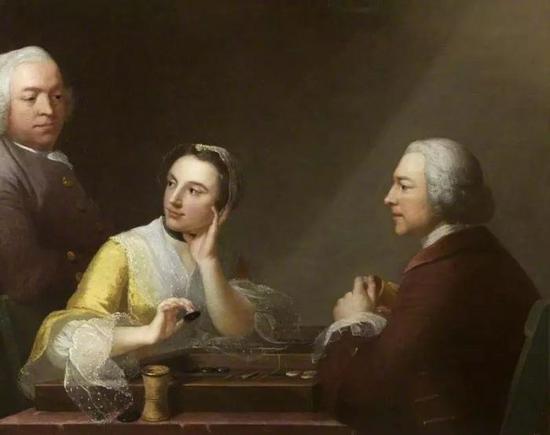 The Backgammon Trio， 1754 （？）