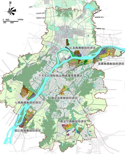 11 南京樞紐經濟區(qū)空間分布圖。市發(fā)改委供圖