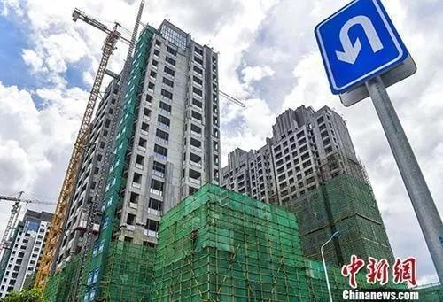 資料圖。 在建的樓盤。<a target='_blank' href='http://www.chinanews.com/'>中新社</a>記者 駱云飛 攝 